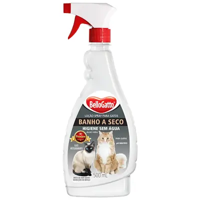 Banho a Seco Bellogatto Spray 500ml
