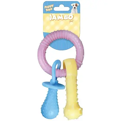 Brinquedo Cães Jambo Mordedor Baby Chupeta