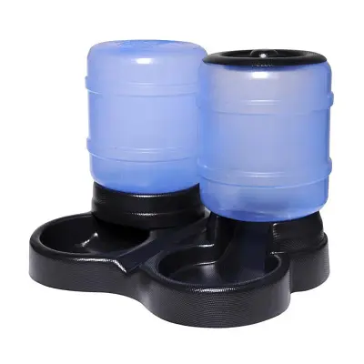 Comedouro E Bebedouro automático Para Cães Grande Porte 10L 8Kg