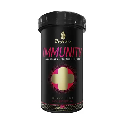 Ração Para Peixes Poytara Immunity Black Line 90g