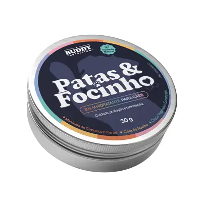 Balm Hidratante Para Cães Buddy Nutrition Patas E Focinho