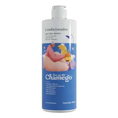 Condicionador Cães Chamego Adultos 500ml