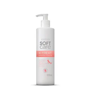 Shampoo Soft Care K-Treat Micelar para Cães e Gatos 500ml