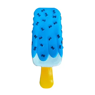 Brinquedo Cães Vinil Sorvete Picolé Azul The Pets Brasil