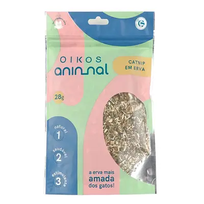 Erva Catnip Para Gatos 28gr Oikos