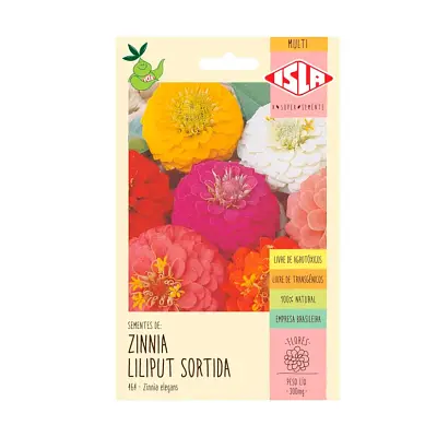 Semente De Zinnia Sortida Isla