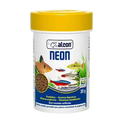 Ração Para Peixes Neon Alcon 30g