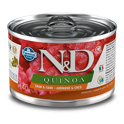 Ração Umida N&D Quinoa Cães Skin e Coat Arenque 140g