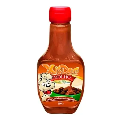 Molho XisDog Para Cães Cordeiro e Legumes 250ml