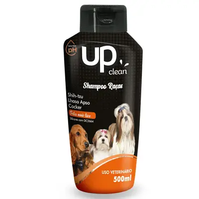 Shampoo Up Clean Raças Shi-Tzu e Lhasa e Cocker 500ml