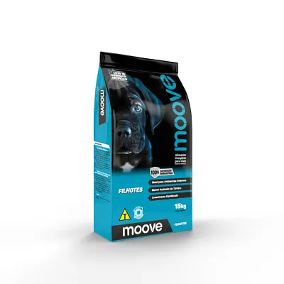 Ração Moove para Cães Filhotes 15 Kg