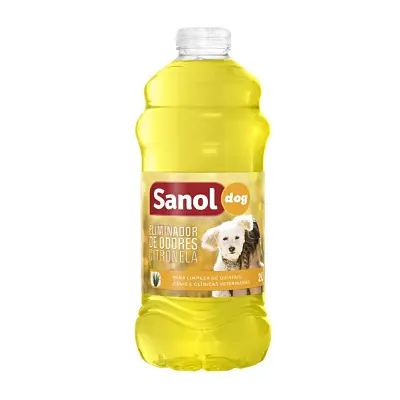 Eliminador de Odores Sanol Dog Cintronela 2L