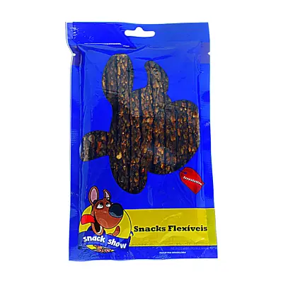 Osso Snack Show Cães Palitos Flex Estrela Bacon com 10 Unidades