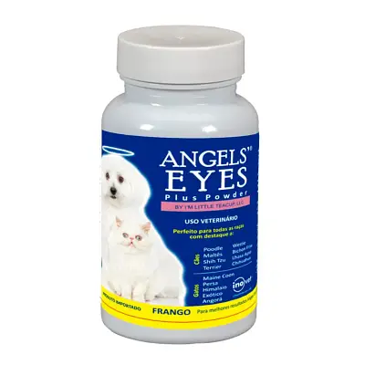 Angels Eyes Plus Powder Limpa Lágrimas Para Cães e Gatos Inovet 45g