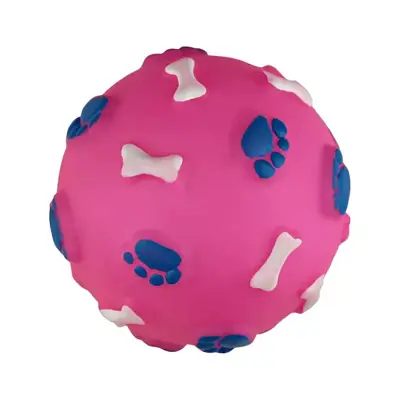 Brinquedo Mordedor Bola com Ossinho e Patas Napi