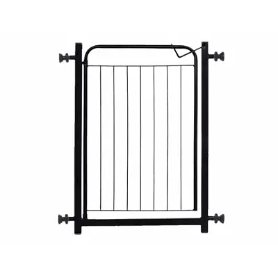 Grade de Porta Mascotito Preto