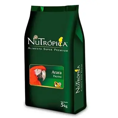 Ração para Araras com Frutas Nutrópica 5kg