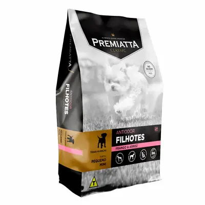 Ração Premiatta Cães Classic Antiodor Filhotes Mini 3kg