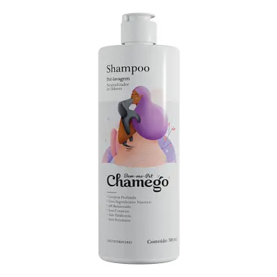 Shampoo Cães e Gatos Chamego Pré-Lavagem 500ml