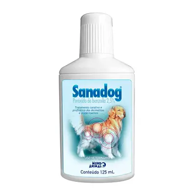 Shampoo Sanadog Mundo Animal 125 ml