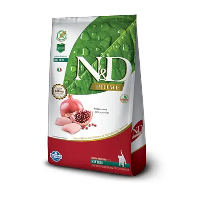 Ração N&D Prime Gatos Filhotes Frango 1,5kg