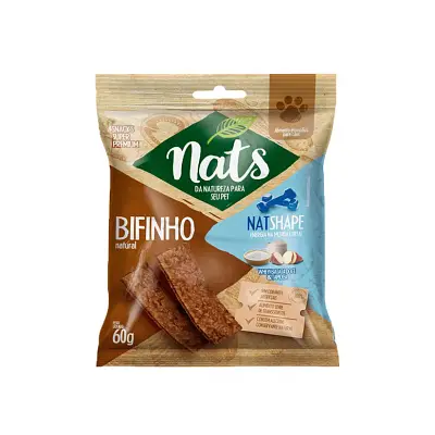 Bifinho Cães Nats Natural NatShape 60g