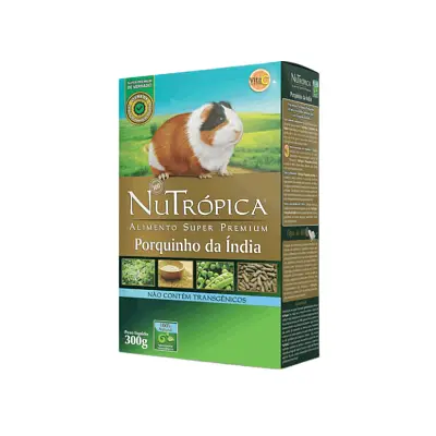 Ração Para Porquinho Da Índia Nutropica 300g
