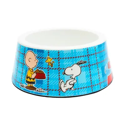 Comedouro Para Cães Melamina Snoopy Charlie Brown Zooz Pets 750ml
