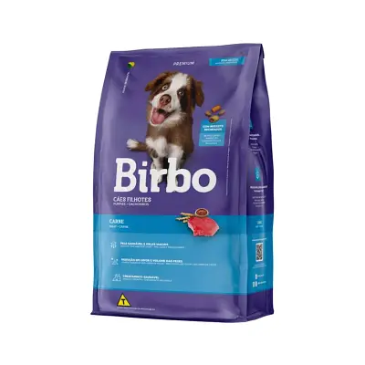 Ração Cães Birbo Filhotes Carne 15Kg