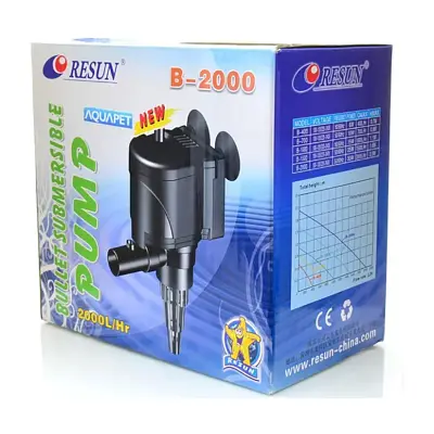 Bomba Submersa Resun Para Aquários B-2000 30W 2000l/h 110v