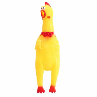 Brinquedo para Cachorros Frango Sonoro Gritador Grande