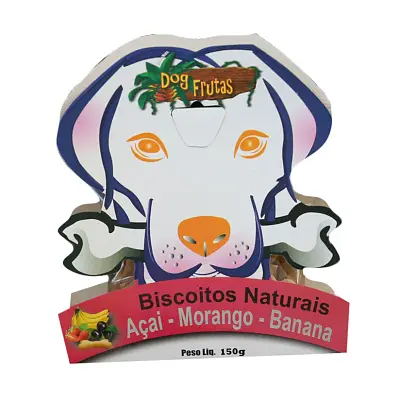 Biscoito Natural Açai e Morango E Banana Aves Da Mata 150g