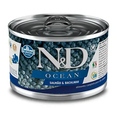 Ração Umida N&D Ocean Cães Salmão e Bacalhau 140g
