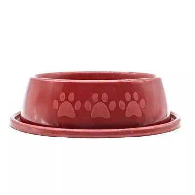 Comedouro Pet Injet Anti Formiga Médio Vermelho 900ml