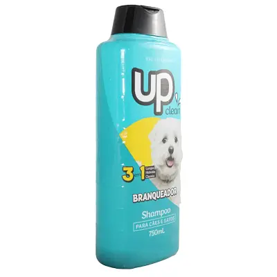 Shampoo Up Clean para Cães e Gatos Clareador 750ml