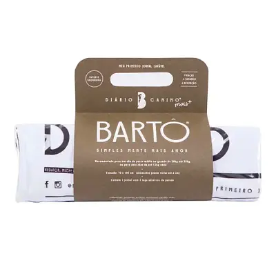 Tapete Higiênico Lavável Diário Canino Barto Tradicional Cães Até 35kg