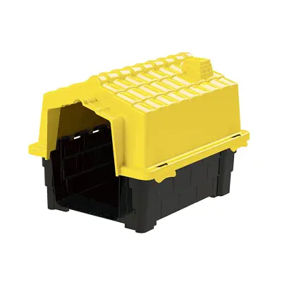 Casa Prime Colors Dog House Evolutio Amarela N2