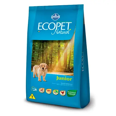Ração Ecopet Natural Cães Filhotes 15kg