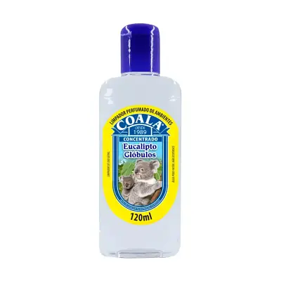 Essência Limpeza Concentrada Glóbulos Eucalipto Coala 120ml