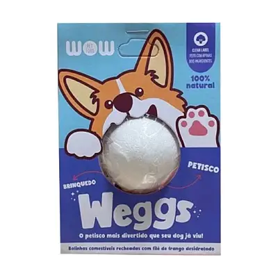 Petisco Para Cães Gourmet 100% Natural Wow Sabor Frango