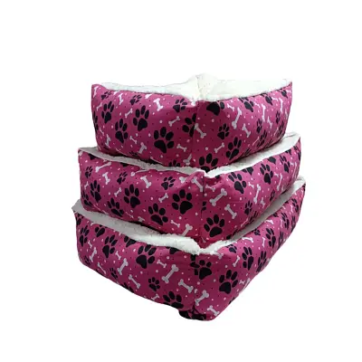 Cama para Cães e Gatos CamaPet Ossinho Ovelha Pink Tamanho P