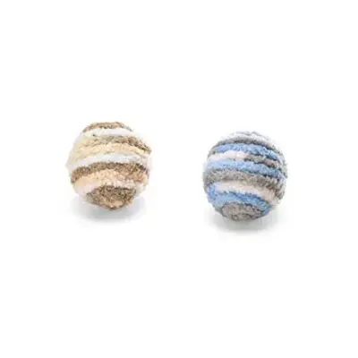 Brinquedo Gatos Mimo Conjunto Duas Bolinhas Fluffy PP