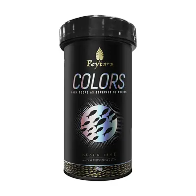 Ração Para Peixes Poytara Colors Black Line 95g