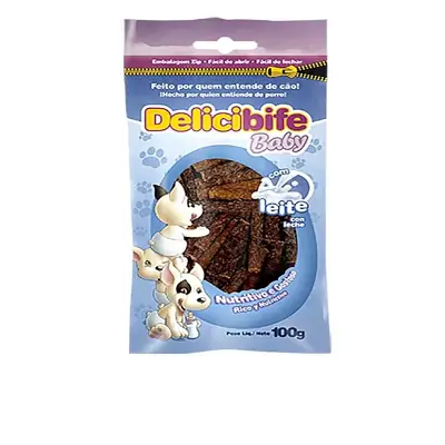 Petisco Delicibife Cães Baby Leite 100g
