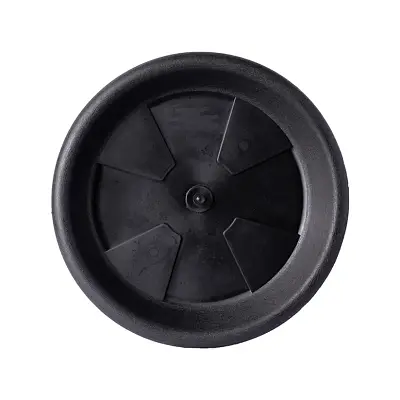 Prato Siena para Vaso de Plantas Preto L:16 x C:16 x A:2cm