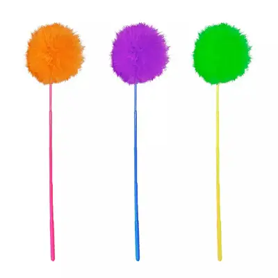 Brinquedo Vara com Pompom Para Gatos Napi