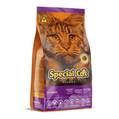 Ração Special Cat Gatos Castrados 3kg