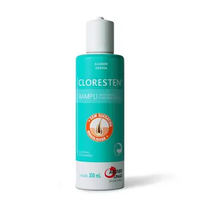 Cloresten Shampoo Agener União 200ml