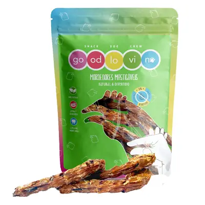 Petisco Para Cães Pescoço De Frango Good Lovin Com 6 Unidades