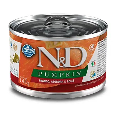 Ração Umida N&D Pumpkin Cães Frango 140g